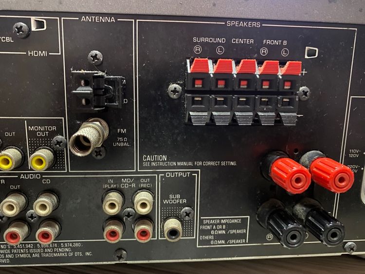 yamaha rx v363 รูปที่ 3