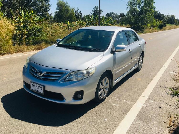 Toyota Altis 2013 1.6 E CNG Sedan เบนซิน NGV เกียร์อัตโนมัติ บรอนซ์เงิน