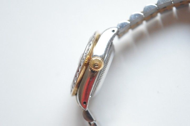 Rolex Datejust  ขอบเพชรแท้ หน้าเทาใส  รูปที่ 6