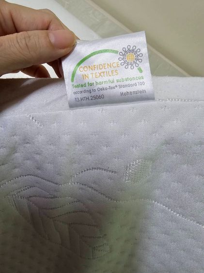 ท็อปเปอร์ ยางพาราแท้ รุ่น Firm Topper ขนาด 3.5 ฟุต หนา 2 นิ้ว (ไม่รวมเตียง) ส่งต่อมือสอง สภาพดี ไม่มีตําหนิ รูปที่ 6