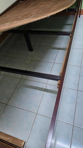 เตียงไม้แท้ ขนาด 3.5 ฟุต  แบรนด์ Wisdom ส่งต่อมือสอง สภาพดี ไม่มีตำหนิ รูปที่ 6