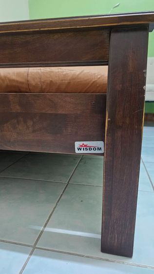 เตียงไม้แท้ ขนาด 3.5 ฟุต  แบรนด์ Wisdom ส่งต่อมือสอง สภาพดี ไม่มีตำหนิ รูปที่ 7