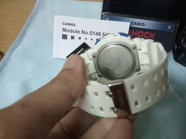 นาฬิกา g-shock สีขาวมือสองสภาพใหม่ รูปที่ 2