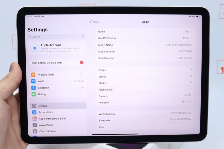 iPad Air 5 64GB Wi-Fi - ID26010156 รูปที่ 11