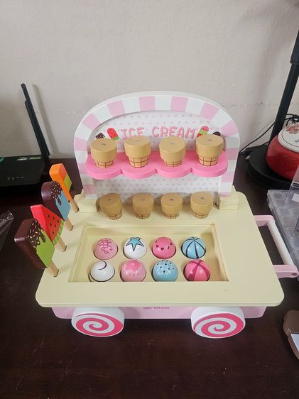 ของเล่นไม้บทบาทสมมุติ Mother Garden ของเล่นเสริมพัฒนาการเด็ก ส่งต่อ มือสอง สภาพดี ไม่มีตําหนิ ราคาในรายละเอียดค่ะ รูปที่ 2