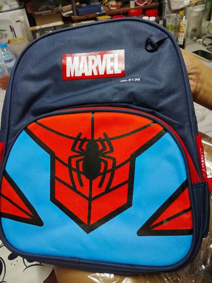 น้ำเงิน กระเป๋านักเรียนอนุบาล