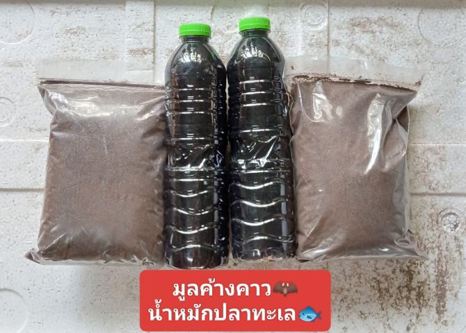 น้ำหมักปลา🐟ทะเล-มูลค้าง🦇