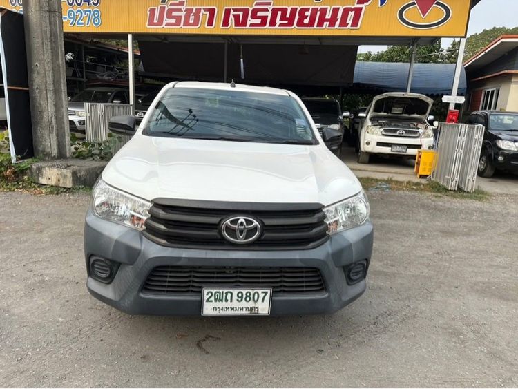 Toyota Hilux Revo 2018 2.4 J Pickup ดีเซล ไม่ติดแก๊ส เกียร์ธรรมดา ขาว รูปที่ 4