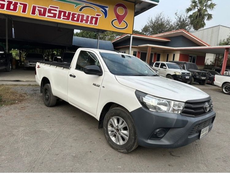 Toyota Hilux Revo 2018 2.4 J Pickup ดีเซล ไม่ติดแก๊ส เกียร์ธรรมดา ขาว รูปที่ 3