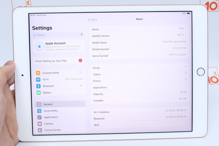 iPad Gen 8 32GB WiFi - ID26010197 รูปที่ 10