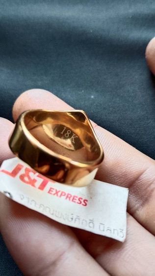 โสธร18kตอกใต้ท้องแหวนแบบแหวนสวยงามมากๆหลวงพ่อโสธรเป็นพระพุทธรูปคู่บ้านคู่เมืองใครไปขอพรสมหวังทุกประการน่าสะสมวงขนาดใส่นิ้วนางไม่ใหญ่มาก รูปที่ 4