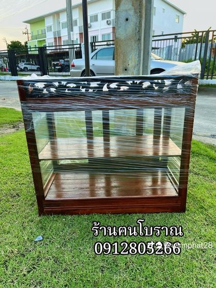 ไม้ ตู้โชว์ ตู้ก๋วยเตี๋ยว ตู้วินเทจ