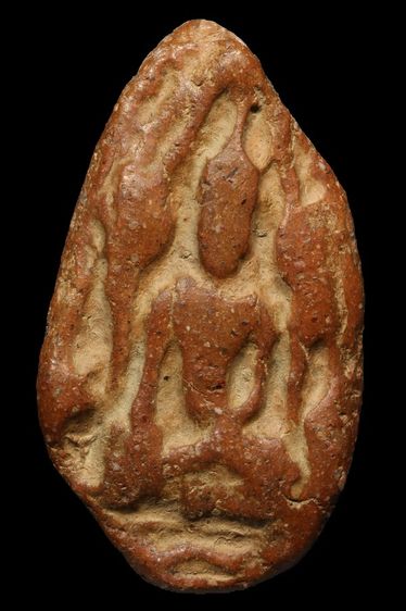 พระเนื้อดินเก่า สูง 5.6 ซ.ม BB 224