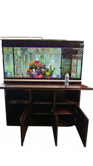 ขายตู้ปลาพร้อมตู้วางรวมของตกแต่งเรซิ่น ระบบกรแงพร้อม รูปที่ 5