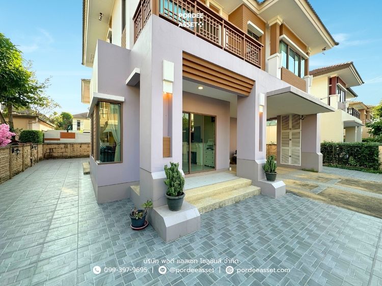 มีบางส่วน ขายบ้านเดี่ยว บุราสิริ สนามบินน้ำ (ขนาด 56 ตร.ว.) เมืองนนทบุรี ใกล้รถไฟฟ้า MRT แยกนนทบุรี1 และ เซ็นทรัล นอร์ธวิลล์ รัตนาธิเบศร์  รูปที่ 2