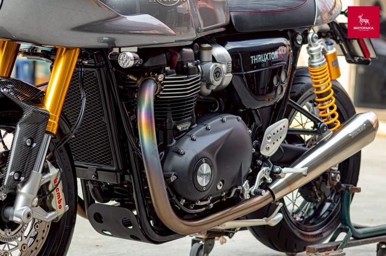 Triumph Thruxton R1200 CafeRacer ปี2016 วิ่ง17000Km แต่งเบิกศูนย์ รูปที่ 13