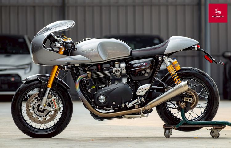 Triumph Thruxton R1200 CafeRacer ปี2016 วิ่ง17000Km แต่งเบิกศูนย์ รูปที่ 4