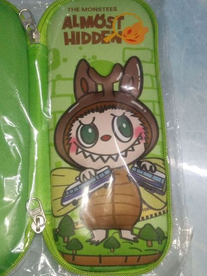 กล่องดินสอเขียวลายการ์ตูน รูปที่ 2