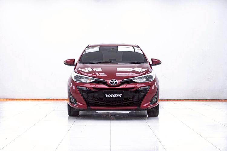 Toyota Yaris 2018 1.2 G Sedan เบนซิน ไม่ติดแก๊ส เกียร์อัตโนมัติ แดง รูปที่ 4