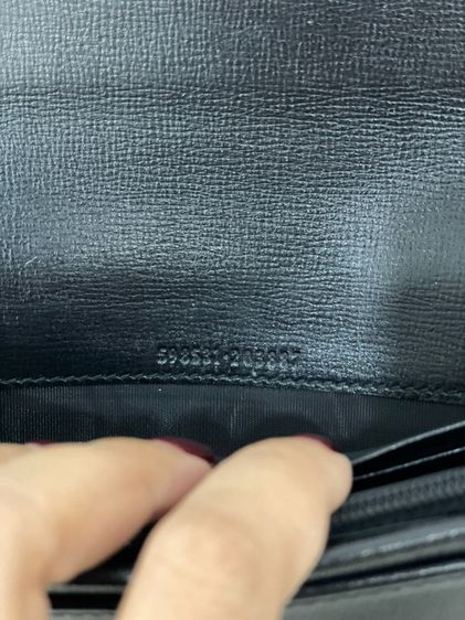 กระเป๋าสตางค์ใบยาว GUCCI แท้ หนังวัวแท้ รูปที่ 6