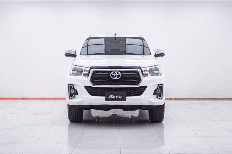 Toyota Hilux Revo 2018 2.4 J Plus Prerunner Pickup ดีเซล ไม่ติดแก๊ส เกียร์ธรรมดา ขาว รูปที่ 4