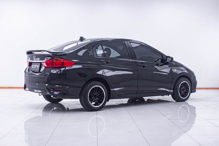 Honda City 2018 1.5 S Sedan เบนซิน ไม่ติดแก๊ส เกียร์อัตโนมัติ ดำ รูปที่ 4