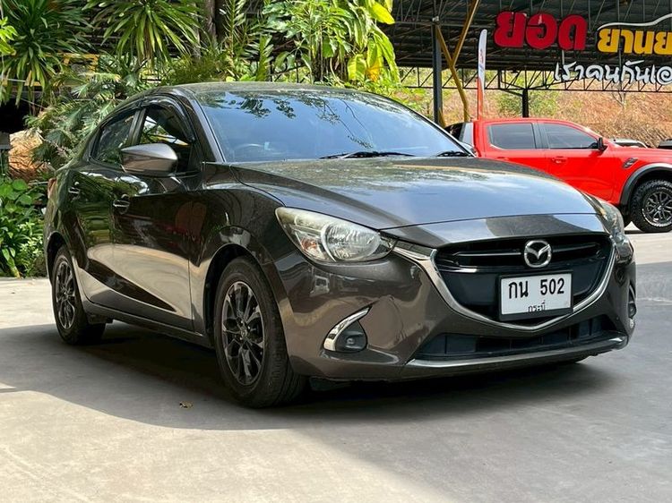Mazda Mazda 2 2017 1.3 High Connect Sedan เบนซิน ไม่ติดแก๊ส เกียร์อัตโนมัติ เทา รูปที่ 3