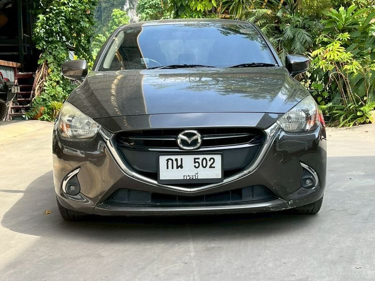 Mazda Mazda 2 2017 1.3 High Connect Sedan เบนซิน ไม่ติดแก๊ส เกียร์อัตโนมัติ เทา รูปที่ 2