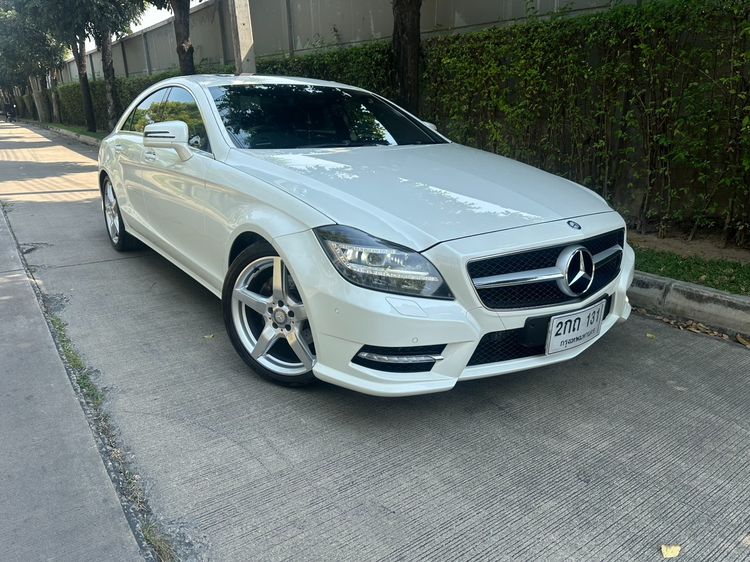 Mercedes-Benz CLS-Class 2013 CLS250 CDI AMG Sedan ดีเซล ไม่ติดแก๊ส เกียร์อัตโนมัติ ขาว รูปที่ 3