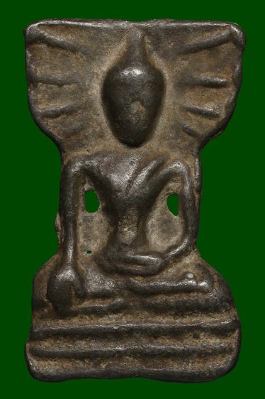 พระเนื้อโลหะเก่า ฐาน2.2สูง3.9 ซ.ม BB 227