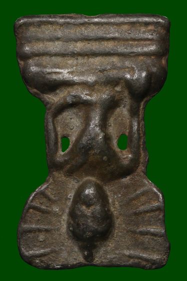 พระเนื้อโลหะเก่า ฐาน2.2สูง3.9 ซ.ม BB 227 รูปที่ 2