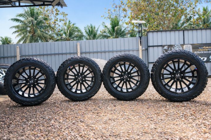 ล้อพร้อมยางทรงเมกา ขอบ20" มือ2