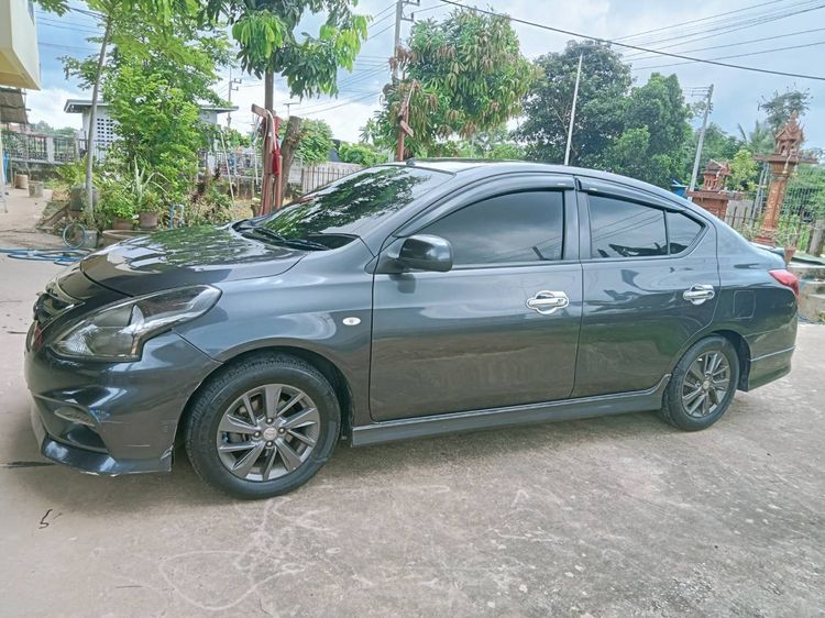Nissan Almera 2017 1.2 E Sportech Sedan เบนซิน ไม่ติดแก๊ส เกียร์อัตโนมัติ ม่วง รูปที่ 3