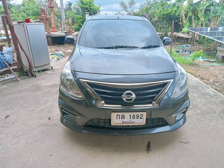 Nissan Almera 2017 1.2 E Sportech Sedan เบนซิน ไม่ติดแก๊ส เกียร์อัตโนมัติ ม่วง รูปที่ 4