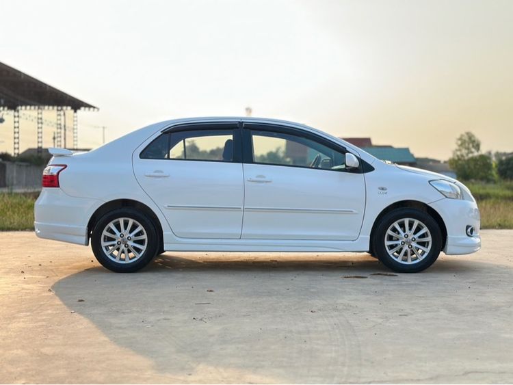 Toyota Vios 2011 1.5 E Sedan เบนซิน ไม่ติดแก๊ส เกียร์อัตโนมัติ ขาว รูปที่ 4