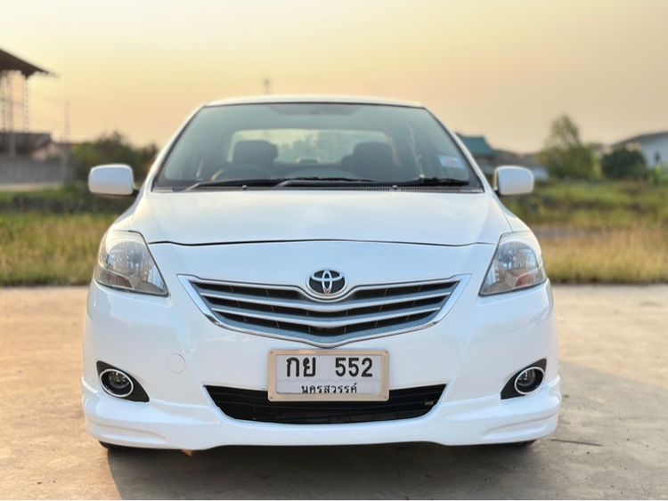Toyota Vios 2011 1.5 E Sedan เบนซิน ไม่ติดแก๊ส เกียร์อัตโนมัติ ขาว รูปที่ 2