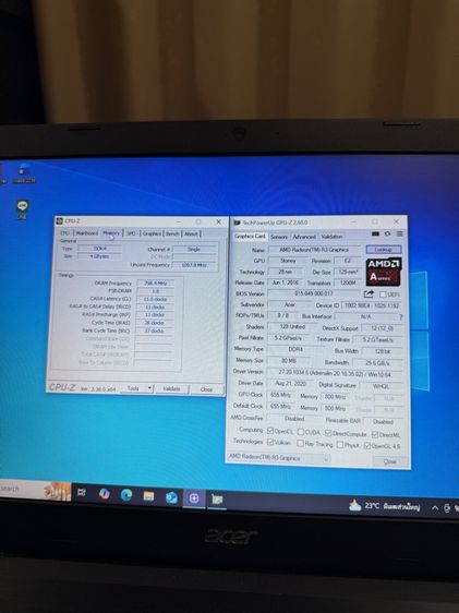 โน๊ตบุ๊ก Notebook Acer Aspire 3 A315 ดูหนังฟังเพลง ทำงาน อื่นๆ สอบถามได้คัฟ รูปที่ 6