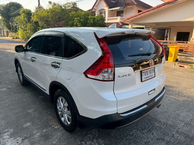 Honda CR-V 2012 2.0 E 4WD Utility-car เบนซิน ไม่ติดแก๊ส เกียร์อัตโนมัติ ขาว รูปที่ 4