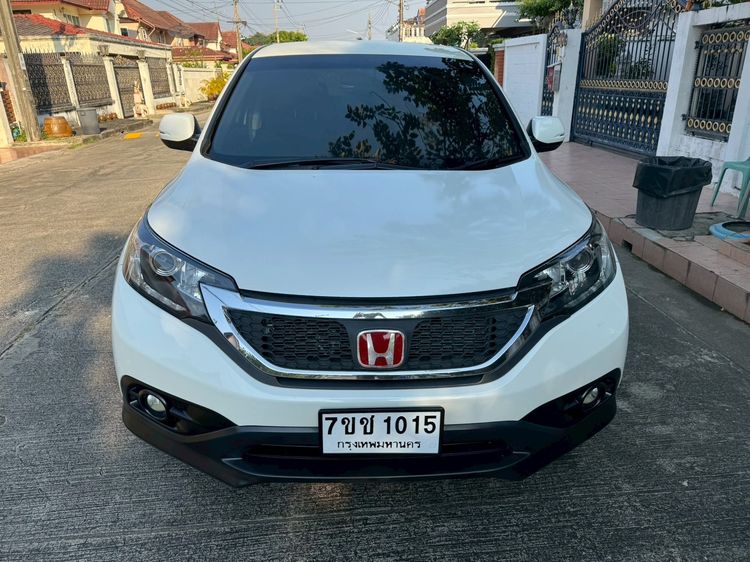 Honda CR-V 2012 2.0 E 4WD Utility-car เบนซิน ไม่ติดแก๊ส เกียร์อัตโนมัติ ขาว รูปที่ 2