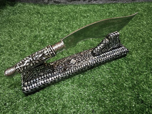 มีดตัดหวายลูกนิมิต​ เพื่อบูชา​ เครื่องรางของขลัง​ 