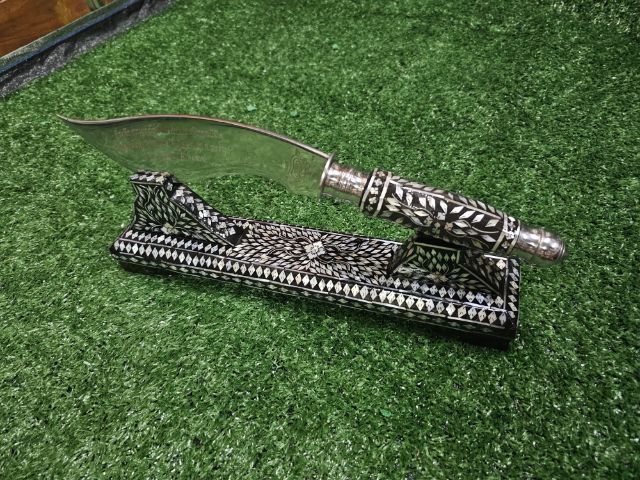 มีดตัดหวายลูกนิมิต​ เพื่อบูชา​ เครื่องรางของขลัง​  รูปที่ 2