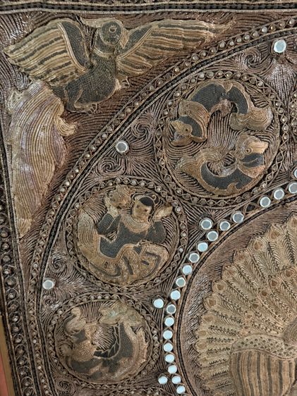 ภาพทำมาจากผ้า รูปที่ 4