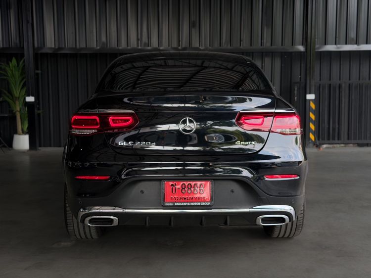 Mercedes-Benz GLC-Class 2021 GLC220d Utility-car ดีเซล ไม่ติดแก๊ส เกียร์อัตโนมัติ ดำ รูปที่ 4