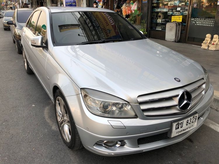 Mercedes-Benz C-Class 2010 C200 Kompressor Sedan เบนซิน ไม่ติดแก๊ส เกียร์อัตโนมัติ บรอนซ์เงิน รูปที่ 2