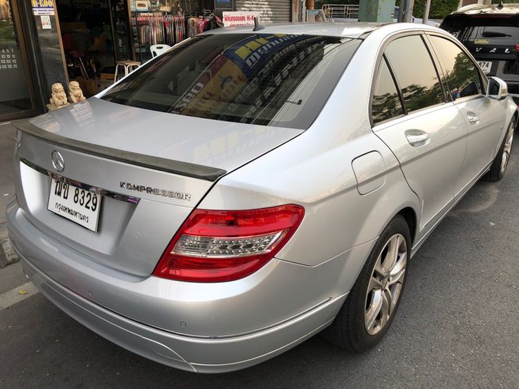 Mercedes-Benz C-Class 2010 C200 Kompressor Sedan เบนซิน ไม่ติดแก๊ส เกียร์อัตโนมัติ บรอนซ์เงิน รูปที่ 4
