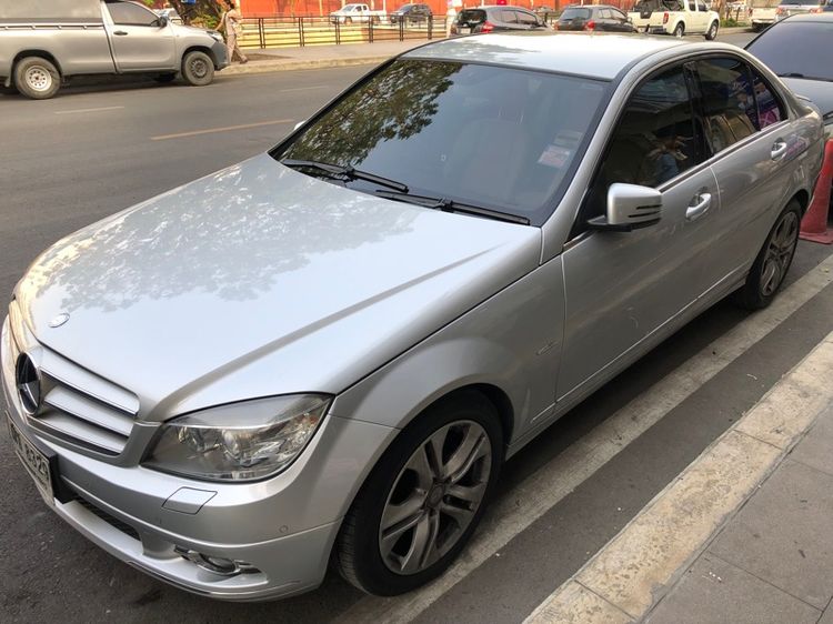 รถ Mercedes-Benz C-Class C200 Kompressor สี บรอนซ์เงิน