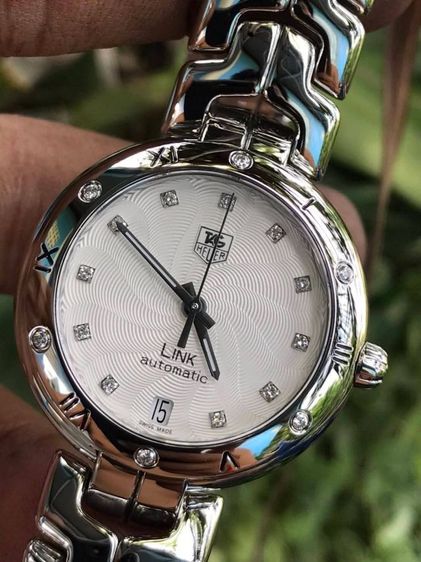 Tag Heuer New Link  Auto Cal7. Guilloche White DiaI WAT2312🇨🇭🇨🇭
   รูปที่ 3