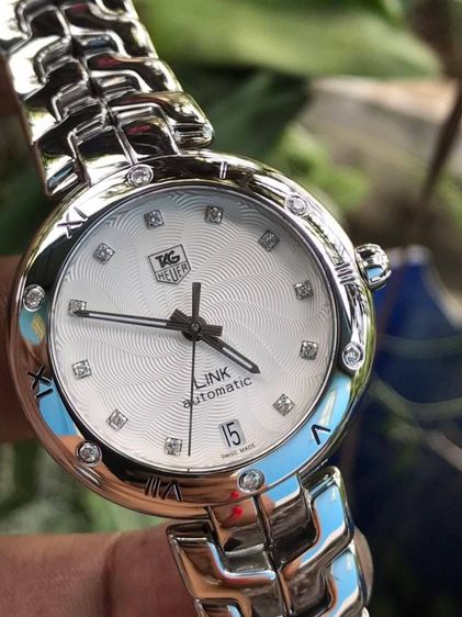 Tag Heuer New Link  Auto Cal7. Guilloche White DiaI WAT2312🇨🇭🇨🇭
   รูปที่ 5