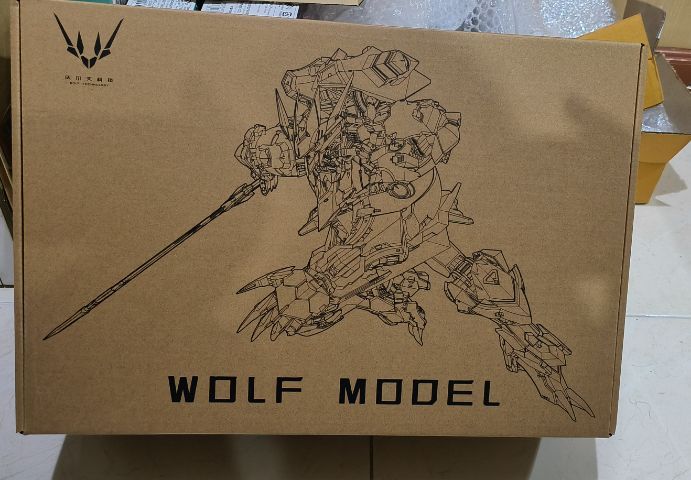 ตัวต่อ เลโก้ จิ้กซอว์ 1ต่อ100 Barbatos Lupus Rex GK Ver Wolf Model
