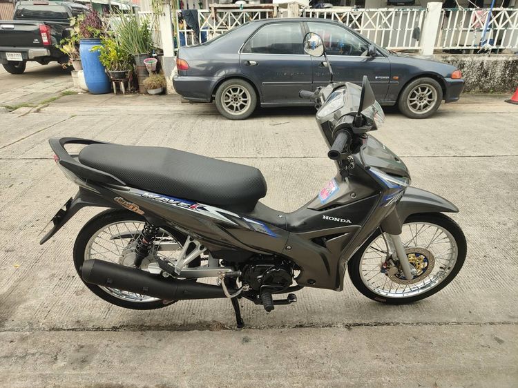 🛵ยังไงก็ขาย WAVE110 i ปี 56 เครื่องดี สีสวย สตาร์ทเท้า ท่อดัง รถบ้านเดิมๆ เล่มชุดโอนครบ+เปลี่ยนถ่ายน้ำมันเครื่องฟรี ส่งฟรี30 ก.ม รูปที่ 3